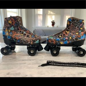 Rollers four wheel roller skates